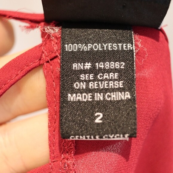 Torrid Plus Size 2 Hot Pink Fuchsia Top - Semi Sheer Cage Back Short Sleeve - Picture 10 of 10